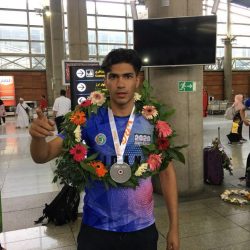 امیر محمد سواری مدال نقره مسابقات جهانی ٢٠١٩ اسپانیا